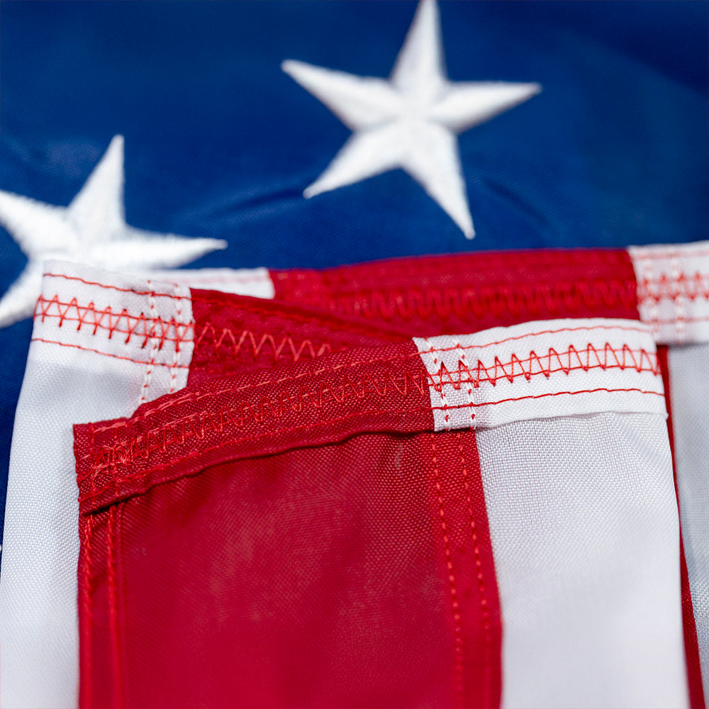 3' x 5' Elizabeth Ross Betsy Ross Flag with Embroidered Stars