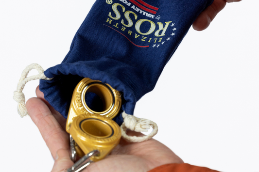 Elizabeth Ross Flags Gold Spinning Rings