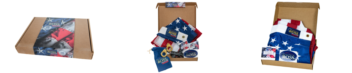Elizabeth Ross Flag Gift Boxes