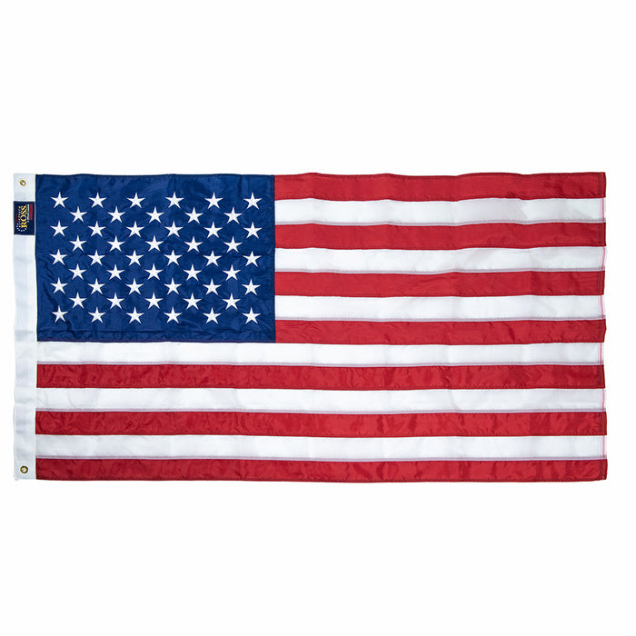 3’ x 5’ American Flag with Embroidered Stars