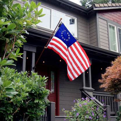 3' x 5' Elizabeth Ross Betsy Ross Flag with Embroidered Stars