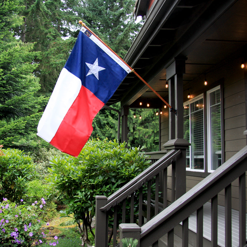 3' x 5' Elizabeth Ross Texas Flag with Appliqué Star – 2-Ply Spun Polyester