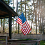 5’ x 8’ Elizabeth Ross American Flag with Embroidered Stars