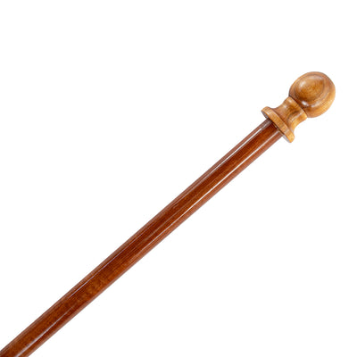6’ Hardwood Ash Flagpole with 3” Finial