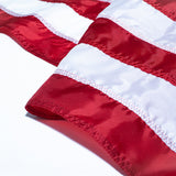 3' x 5' Pre-Assembled American Flag Kit - Black/Silver