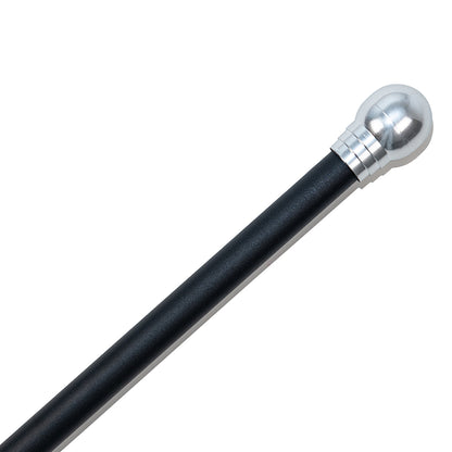 6’ Black Aluminum Flagpole with Silver Finial