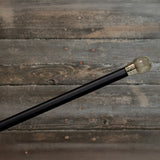 6’ Black Aluminum Flagpole with Gold Finial
